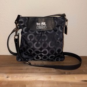 Coach Signature Madison Op Crossbody Bag